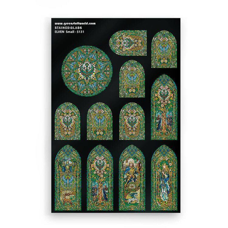 Green Stuff World Green Stuff World: Stained Glass - Elven - Small