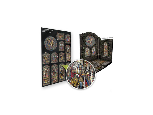 Green Stuff World Stained Glass - Knight - Small