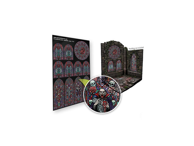 Green Stuff World Stained Glass - Vampire - Large