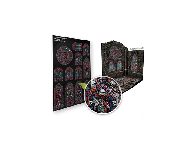 Green Stuff World Stained Glass - Vampire - Small