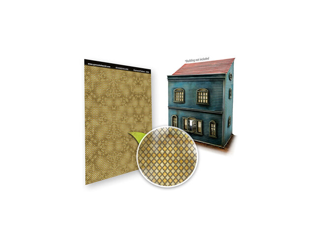 Green Stuff World Stained Glass - Diamond Pattern