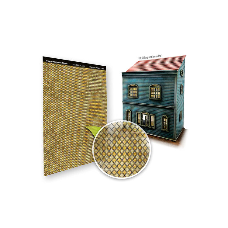 Green Stuff World Green Stuff World: Stained Glass - Diamond Pattern