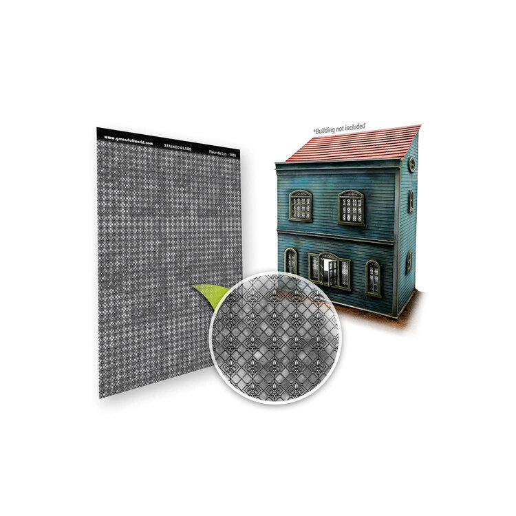 Green Stuff World Green Stuff World: Stained Glass - Fleur de Lys