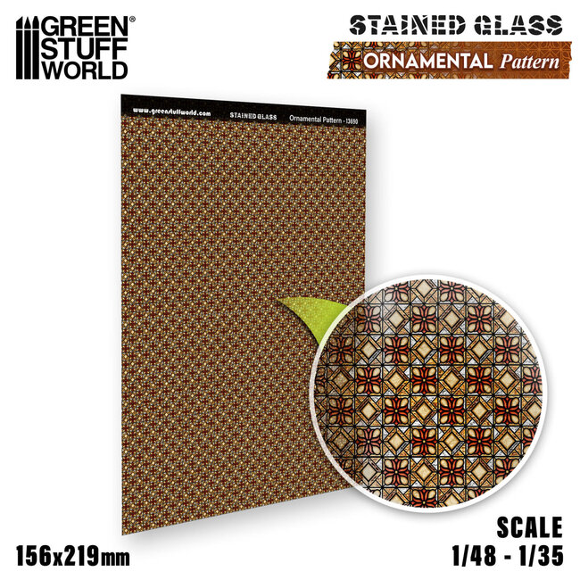 Green Stuff World Green Stuff World: Stained Glass - Ornamental Pattern