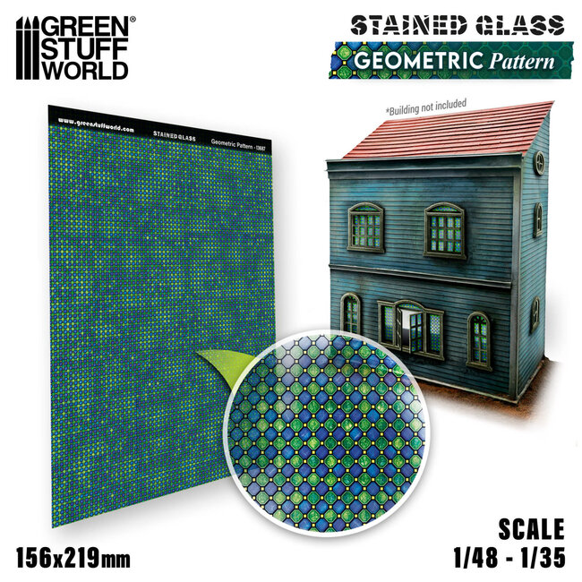 Green Stuff World Green Stuff World: Stained Glass - Geometric Pattern