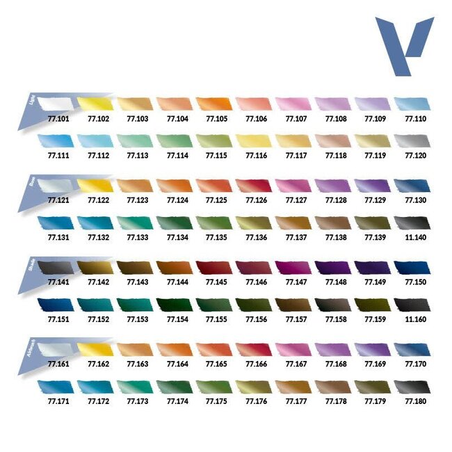 Vallejo Vallejo: True Metallic Metal - Full Collection