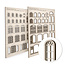 Green Stuff World Miniature Windows - Arched Classic - Large