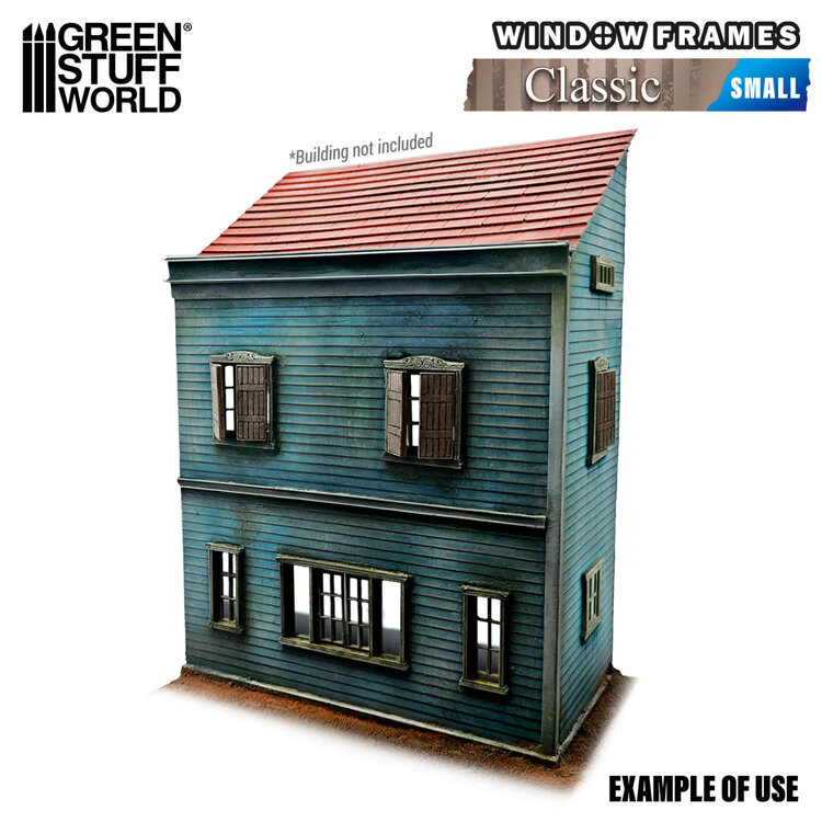 Green Stuff World Green Stuff World: Miniature Windows - Classic - Small