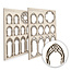 Green Stuff World Miniature Windows - Elven - Large