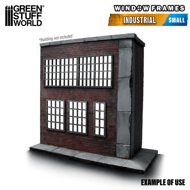 Green Stuff World Green Stuff World: Miniature Windows - Industrial - Small