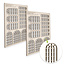 Green Stuff World Green Stuff World: Miniature Windows - Industrial Arched Type 1 - Large