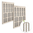 Green Stuff World Green Stuff World: Miniature Windows - Industrial Arched Type 2 - Large