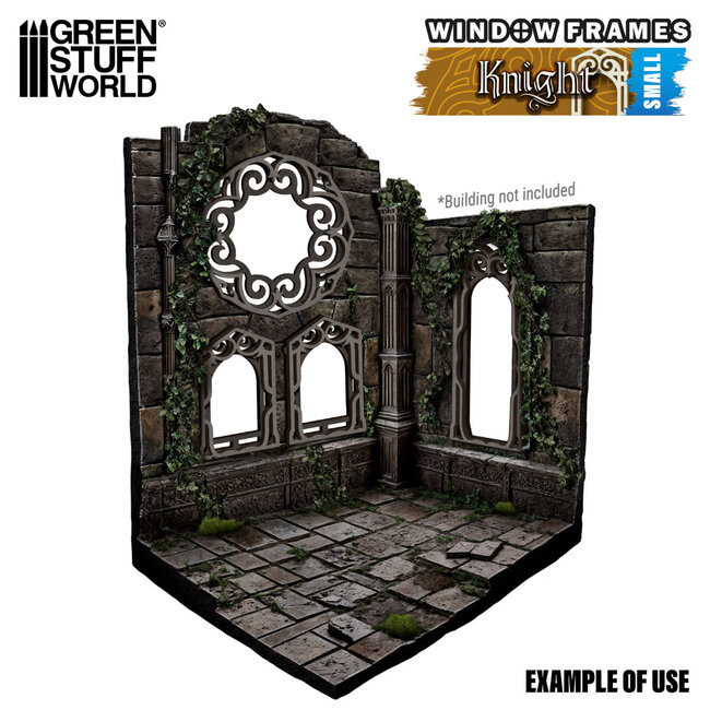 Green Stuff World Green Stuff World: Miniature Windows - Knight - Small