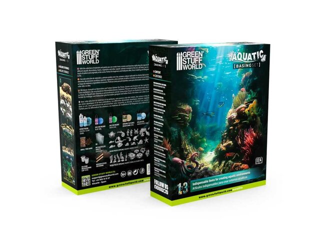 Green Stuff World Basing Set - Aquatic