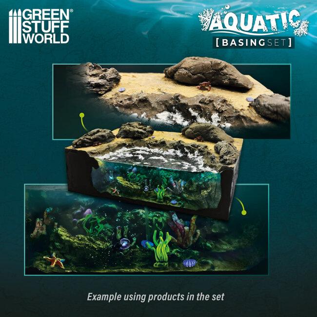 Green Stuff World Green Stuff World: Basing Set - Aquatic