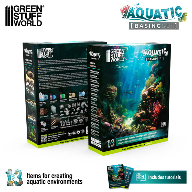 Green Stuff World Green Stuff World: Basing Set - Aquatic