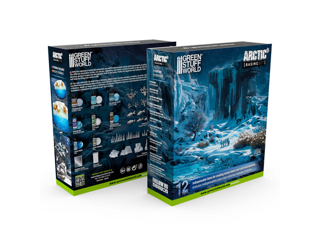 Green Stuff World Basing Set - Arctic