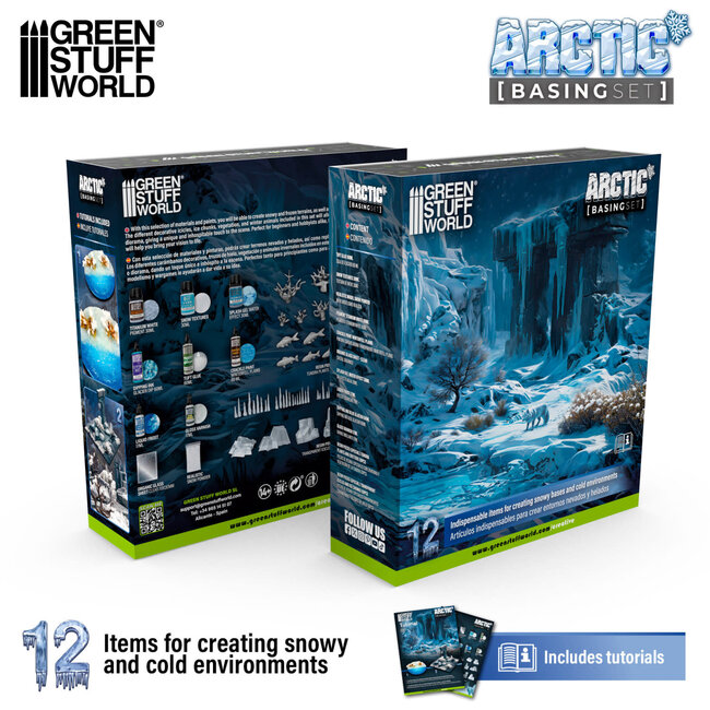 Green Stuff World Green Stuff World: Basing Set - Arctic