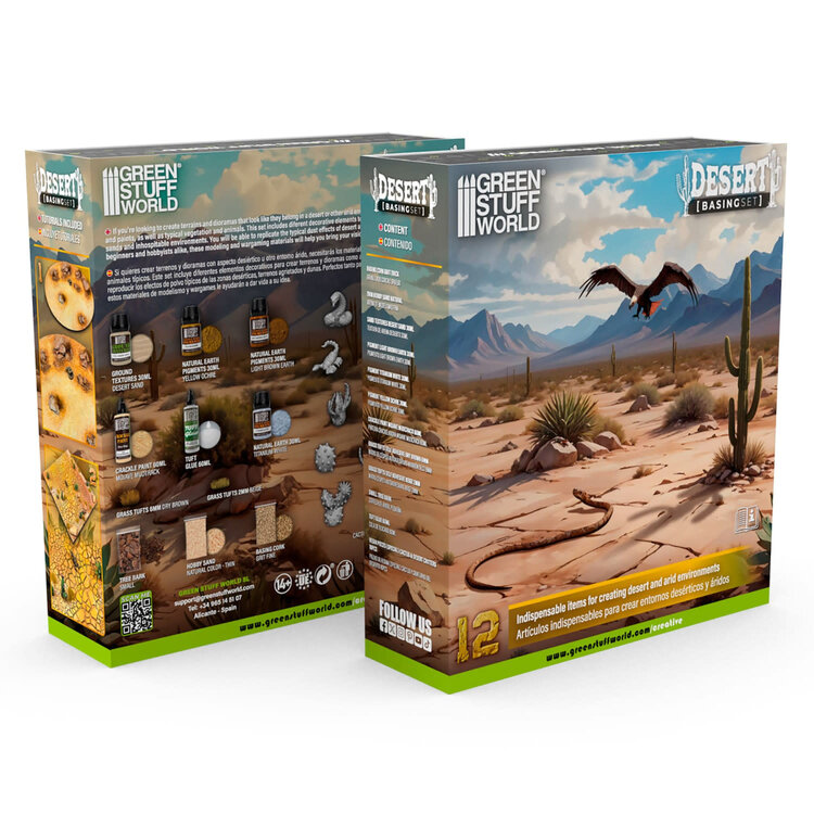 Green Stuff World Green Stuff World: Basing Set - Desert