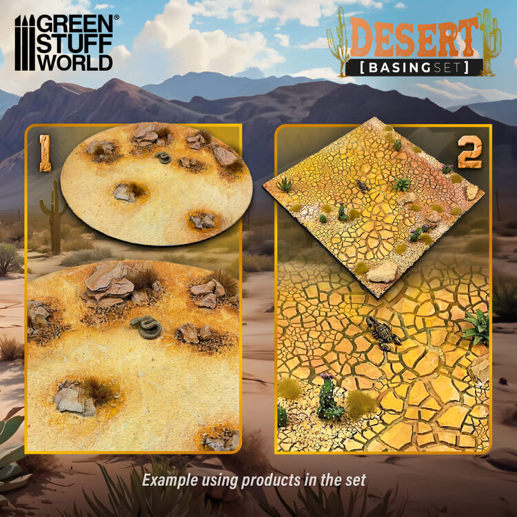 Green Stuff World Green Stuff World: Basing Set - Desert