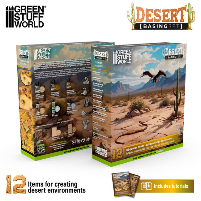 Green Stuff World Green Stuff World: Basing Set - Desert