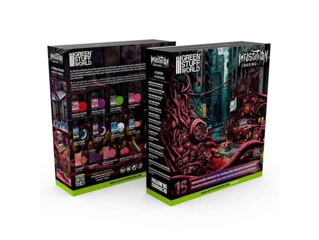 Green Stuff World Basing Set - Infestation