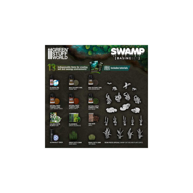 Green Stuff World Green Stuff World: Basing Set - Swamp