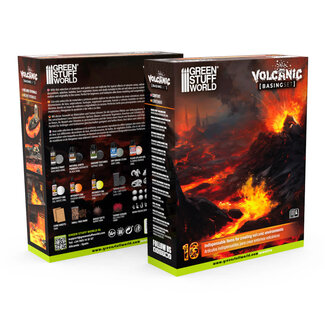 Green Stuff World Basing Set - Volcanic