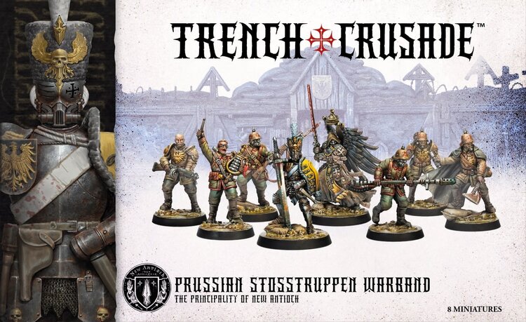 Archon Studio Archon Studio - Trench Crusade: Prussian Stosstruppen Warband - The Principality of  New Antioch