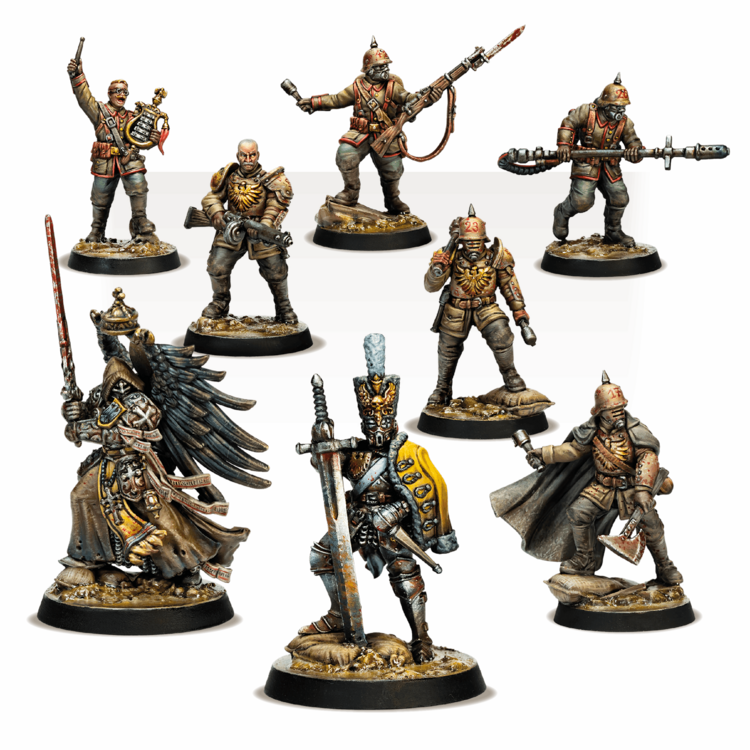 Archon Studio Archon Studio - Trench Crusade: Prussian Stosstruppen Warband - The Principality of  New Antioch