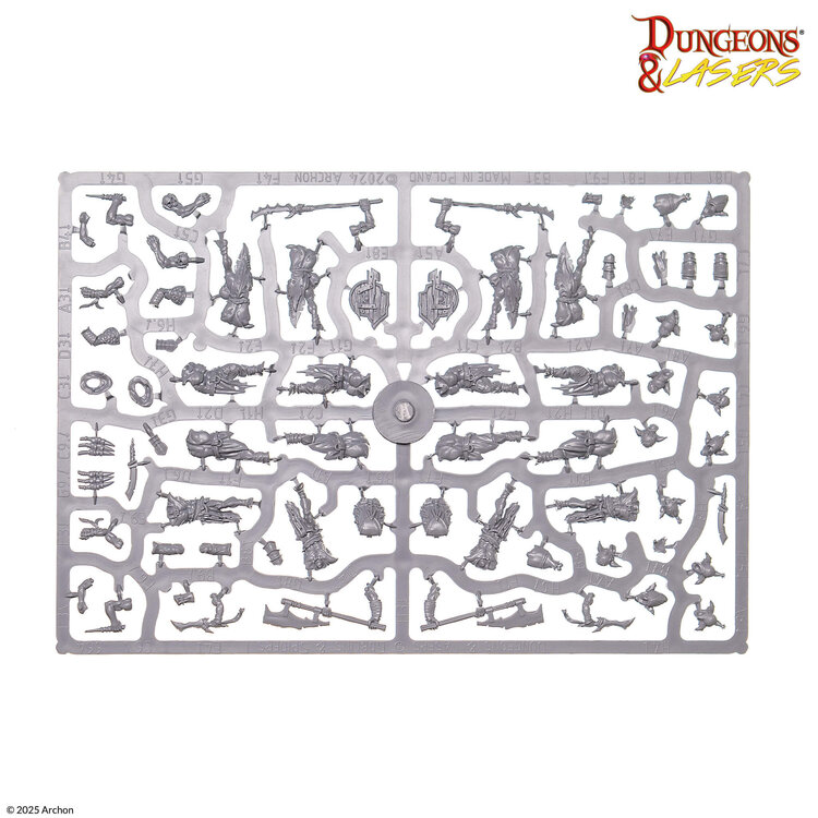 Archon Studio Archon Studio - Dungeons & Lasers: Goblin Warband - Horde of Hidden Blades