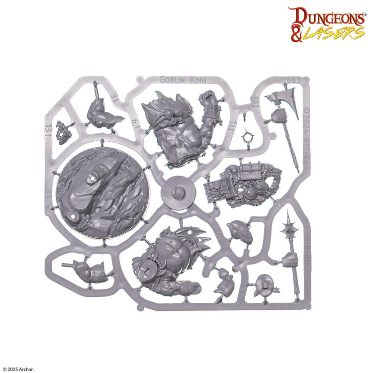 Archon Studio Archon Studio - Dungeons & Lasers: The Goblin King - Tyrant of the Goblin Hordes