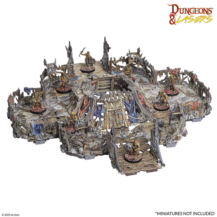 Archon Studio Archon Studio - Dungeons & Lasers: Goblin Lair - Pre-Painted