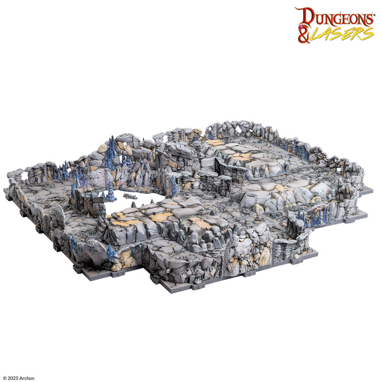 Archon Studio Archon Studio - Dungeons & Lasers: Rocky Caves - Pre-Painted