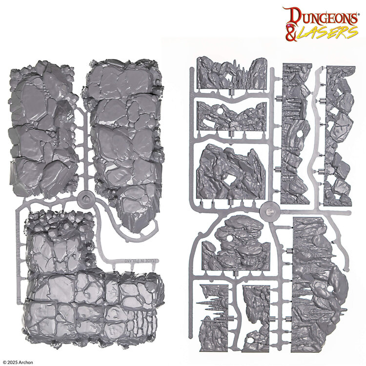 Archon Studio Archon Studio - Dungeons & Lasers: Rocky Caves - Shadows, Stone and Secrets