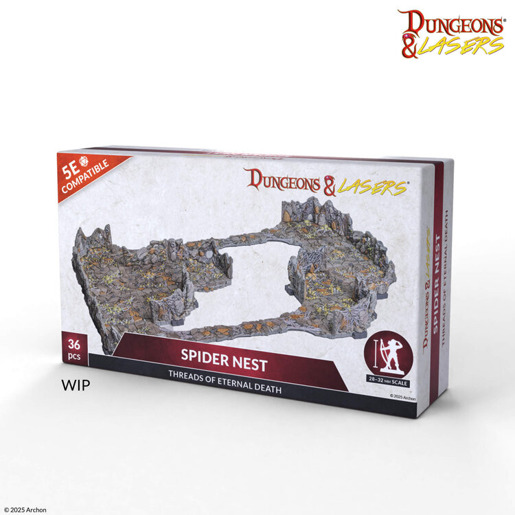 Archon Studio Archon Studio - Dungeons & Lasers: Spider Nest - Threads of Eternal Death