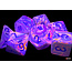 Chessex Chessex: Pop Art/blue - Festive Mega-Hedral 7-Die Set