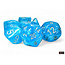 Chessex Chessex: Sky/silver - Luminary Mega-Hedral 7-Die Set