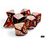 Chessex Chessex: Blue Blood/gold - Scarab Mega-Hedral 7-Die Set