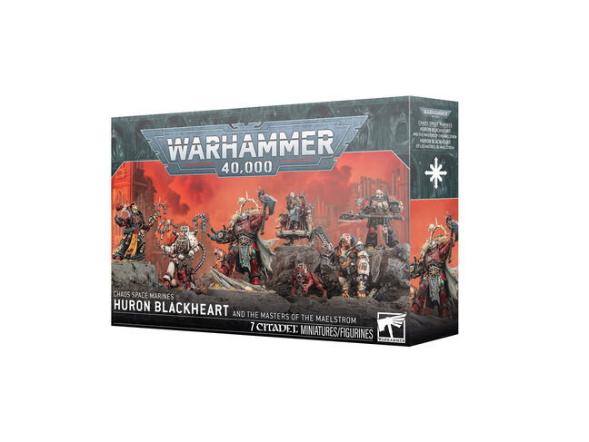 Games Workshop Warhammer Chaos Space Marines: Huron Blackheart and the Masters of the Maelstrom
