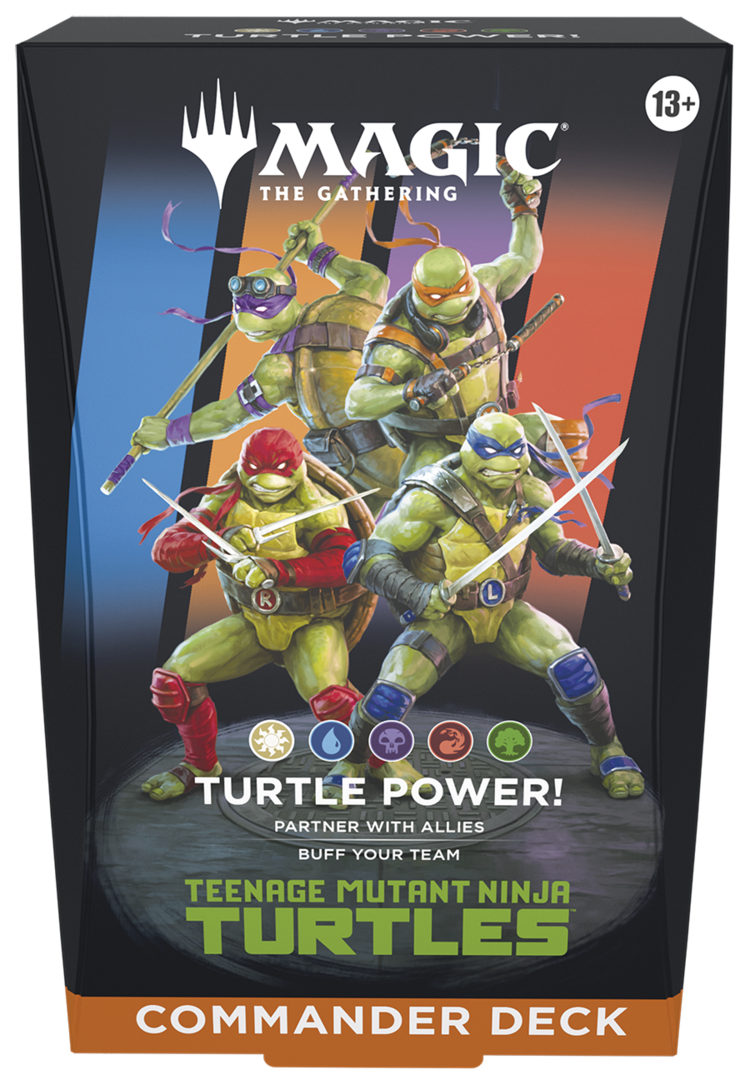 Magic: The Gathering Wizards of the Coast - Magic: The Gathering - Teenage Mutant Ninja Turtles: Commander Deck - Turtle Power (eng)