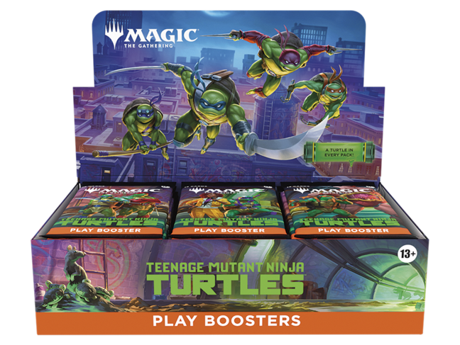 Magic: The Gathering Teenage Mutant Ninja Turtles: Play Booster Display (eng)