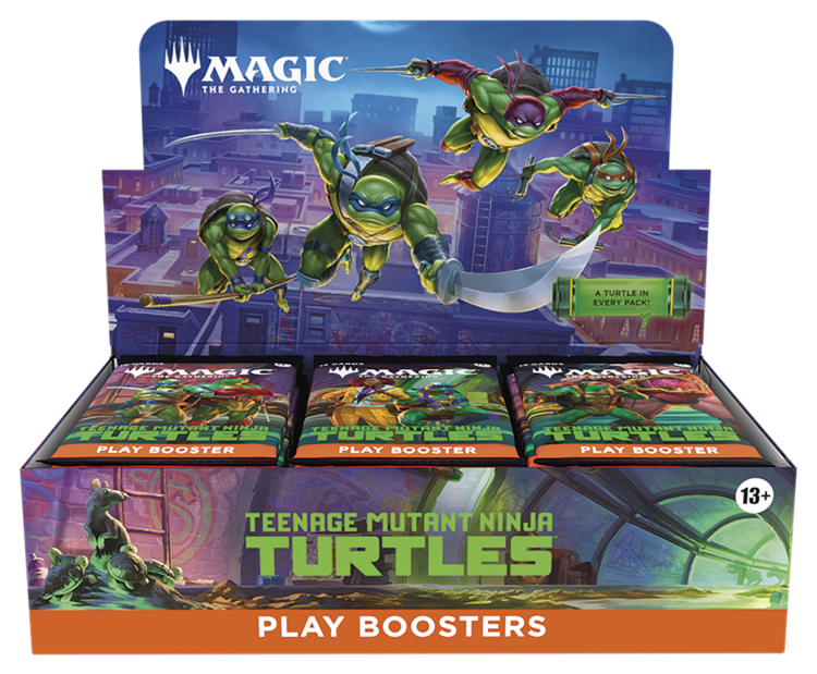 Magic: The Gathering Wizards of the Coast - Magic: The Gathering - Teenage Mutant Ninja Turtles: Play Booster Display (eng)