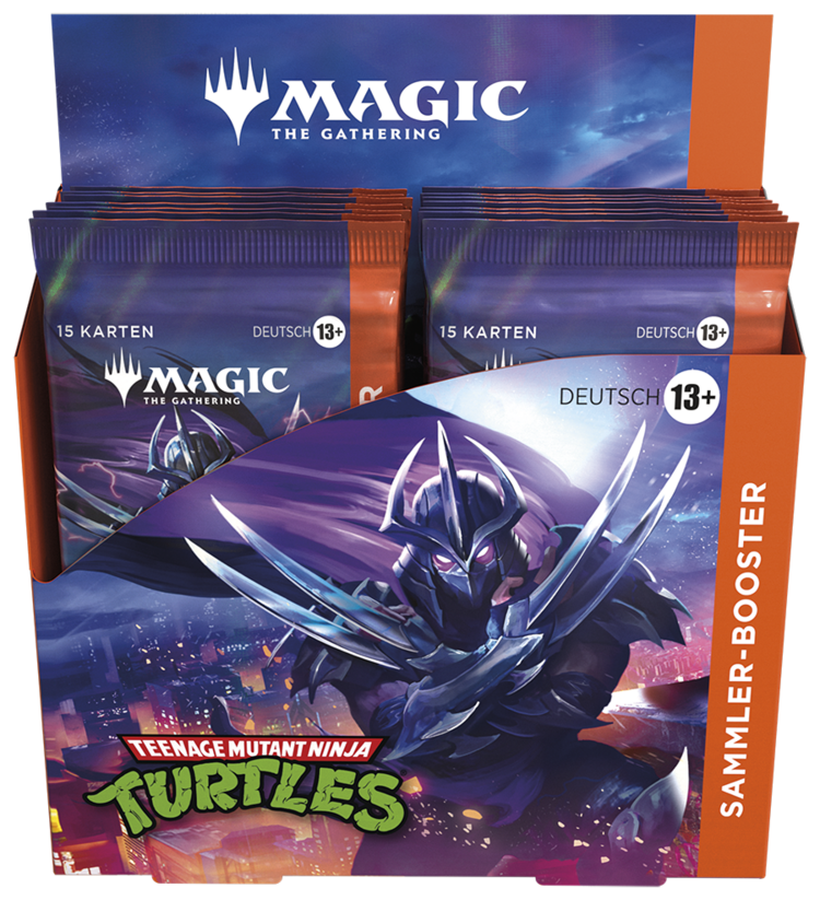 Magic: The Gathering Wizards of the Coast - Magic: The Gathering - Teenage Mutant Ninja Turtles: Collector Booster Display (deu)