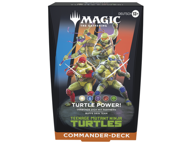 Magic: The Gathering Teenage Mutant Ninja Turtles: Commander Deck - Turtle Power (deu)