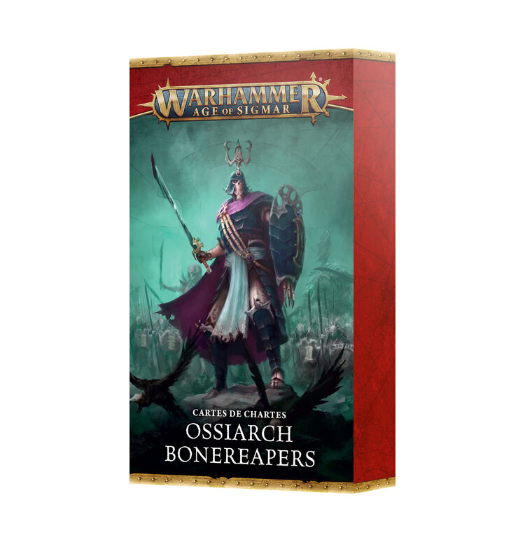 Games Workshop Warhammer Warhammer Age of Sigmar - Warscroll Cards: Ossiarch Bonereapers (fra)