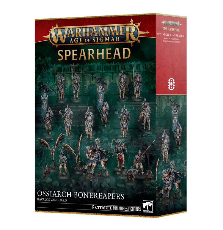 Games Workshop Warhammer Warhammer Age of Sigmar - Spearhead: Ossiarch Bonereapers - Kavalos Vanguard