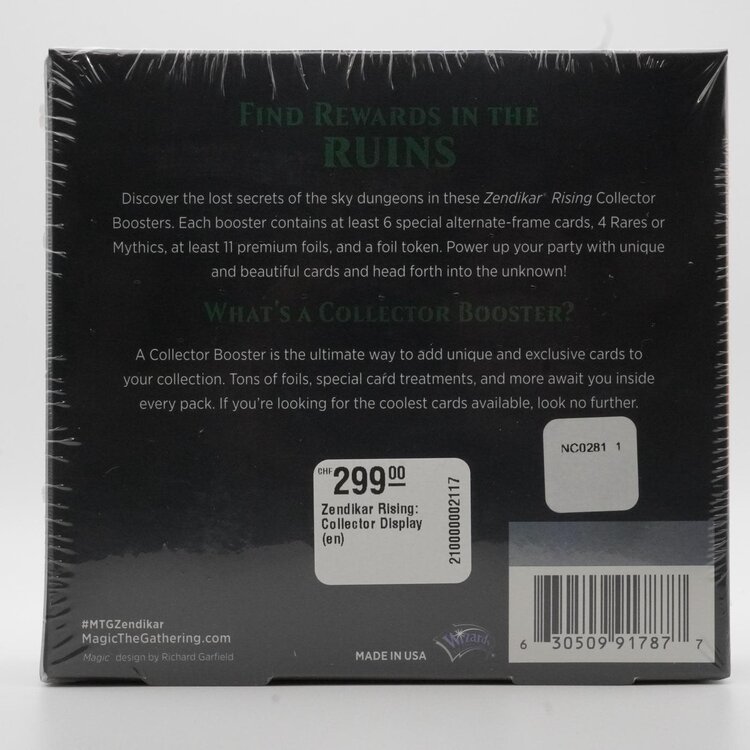 Magic: The Gathering Zendikar Rising: Collector Display (en)