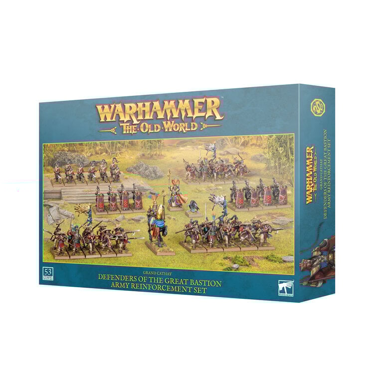 Games Workshop Warhammer Warhammer The Old World - Grand Cathay: Defenders of the Great Bastion Army Reinforcement Set