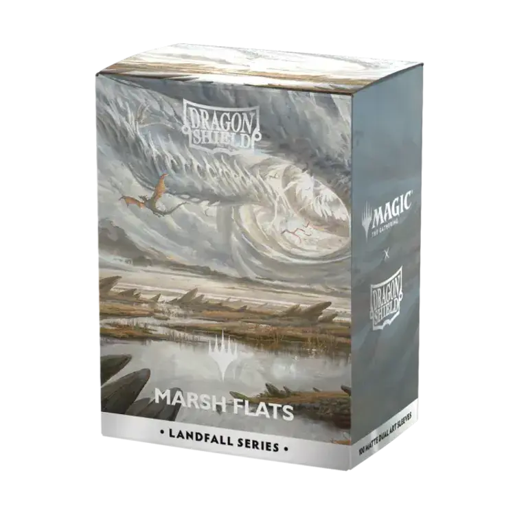Dragon Shield Dragon Shield: Marsh Flats -  Landfall Series - Matte Dual Art Sleeves (100 Standard Size Sleeves)